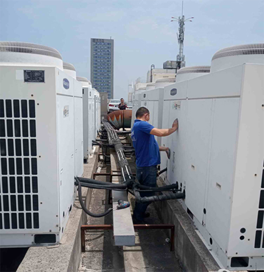 陇县中央空调制热和不制冷系统维修方法